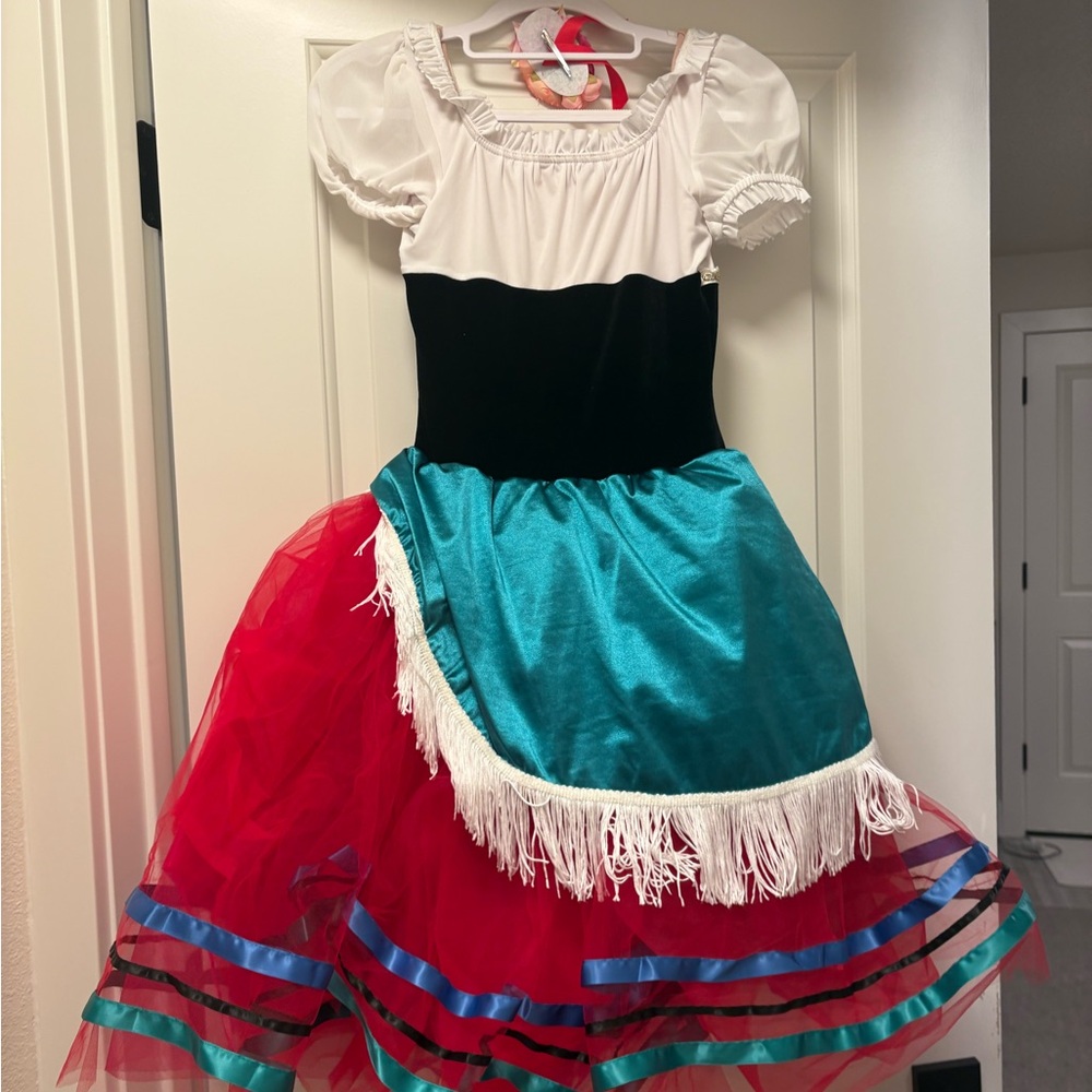Colorful Costume with Fringe